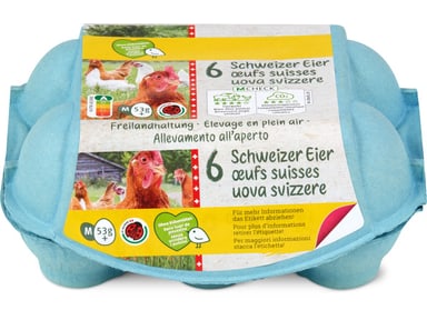 Kaufen Schweizer Eier M Freiland Migros