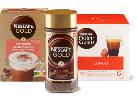 Acheter Tous les cafés instantanés et capsules Dolce Gusto, Nescafé en ligne