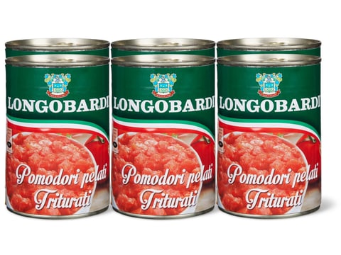 Acheter Longobardi · Tomates pelées en morceaux en ligne
