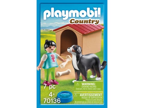 PLAYMOBIL®  70136 Hofhund mit Hütte 