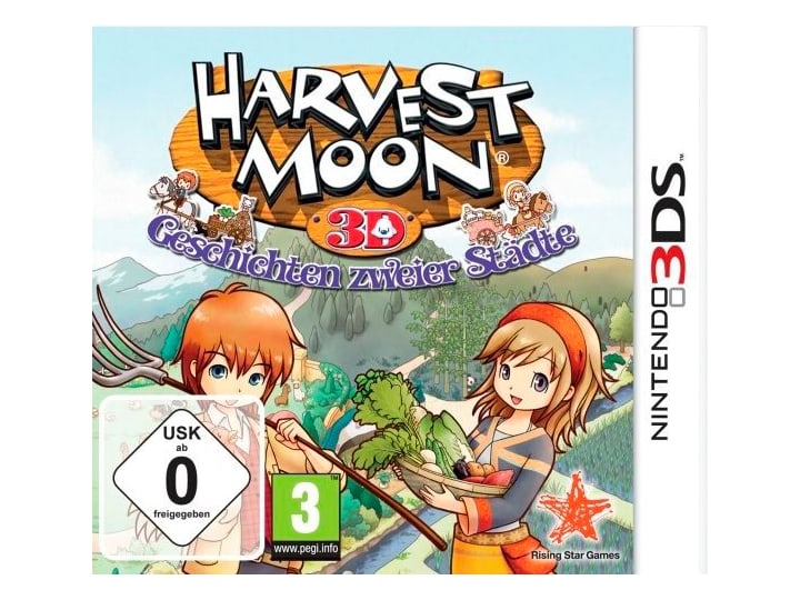Buy 3DS Harvest Moon 3D Geschichten zweier Städte Game (Box) • Migros