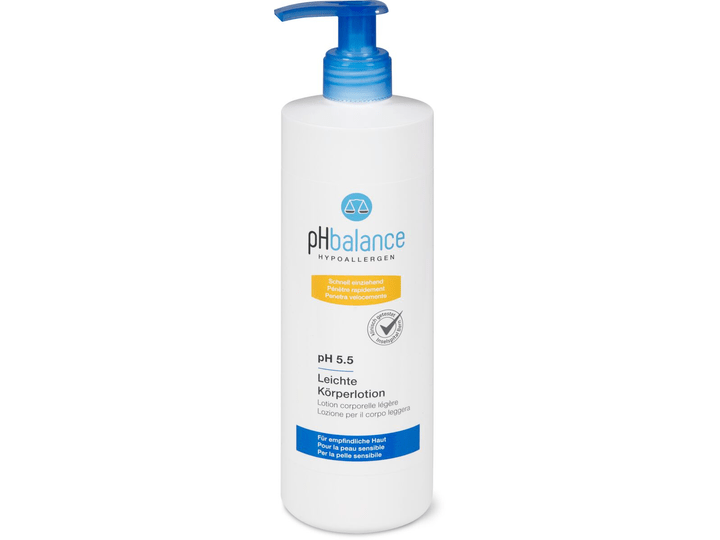 Buy pH balance Hypoallergen · Body Lotion · For sensitive skin • Migros
