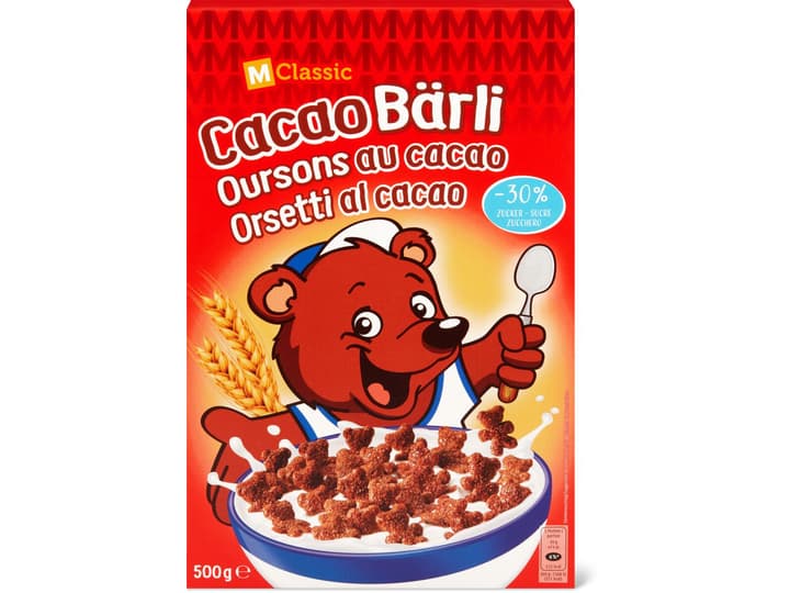 Buy MClassic · Chocolate cereals • Migros