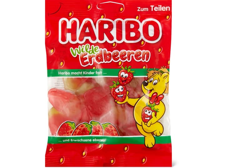 Achat Haribo · Gomme aux fruits · fraises • Migros