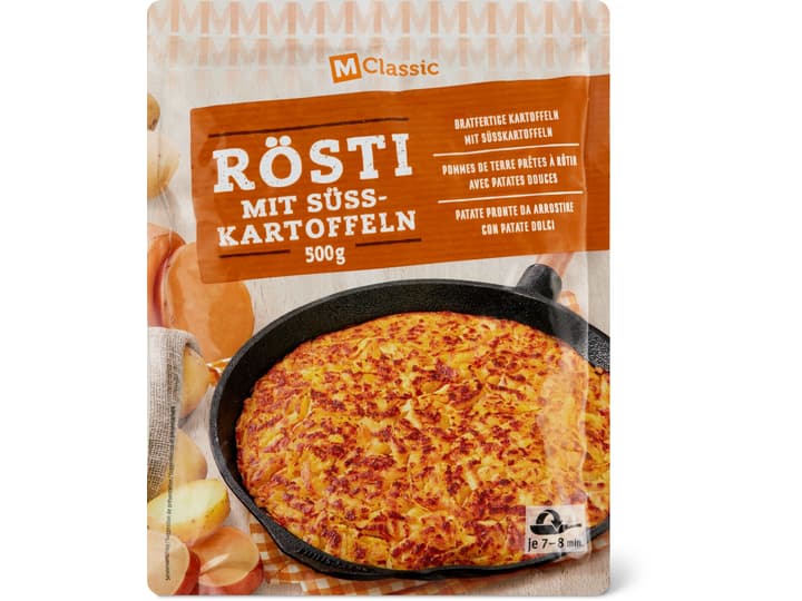 Kaufen M Classic · Rösti · Mit Süsskartofeln • Migros