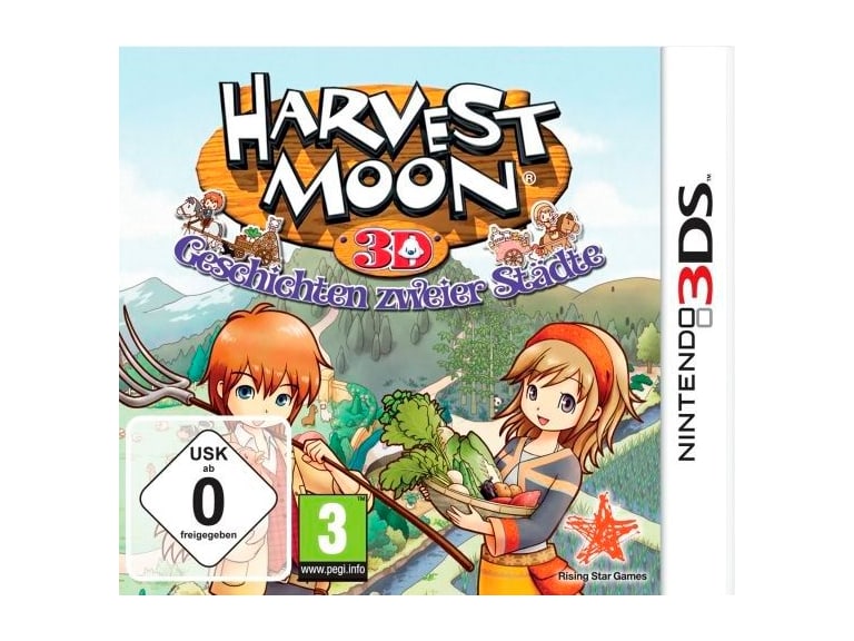 Buy 3DS Harvest Moon 3D Geschichten zweier Städte Game (Box) • Migros