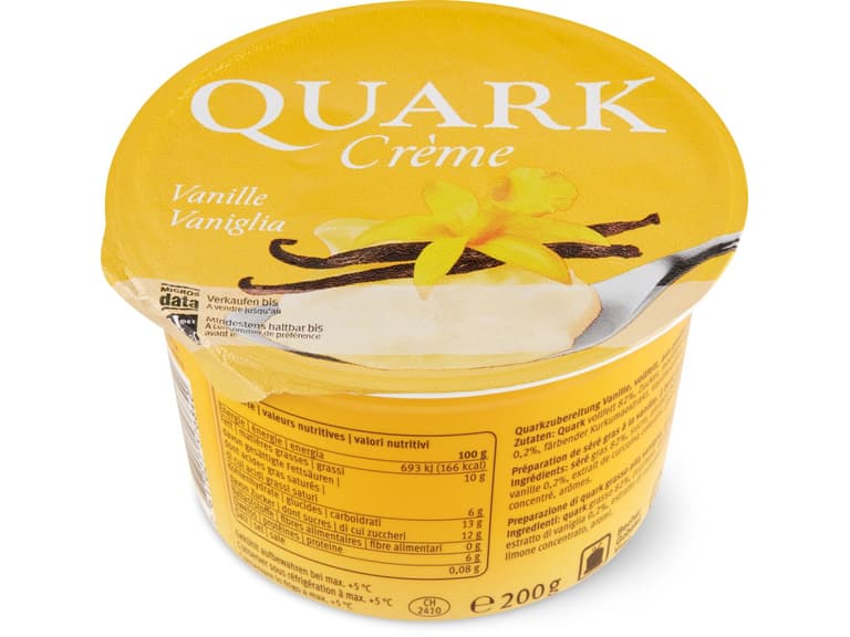 Quark Creme · Vanille • Migros