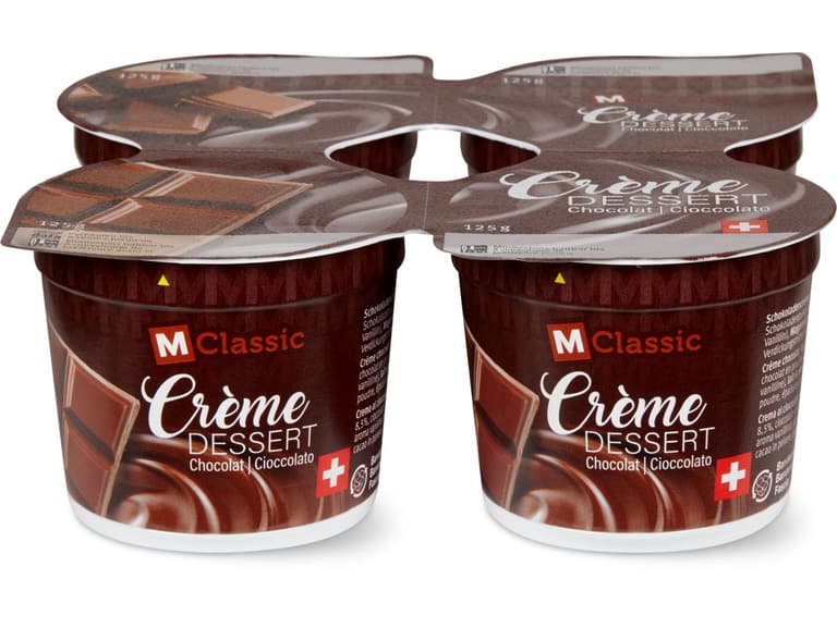 Achat M-Classic · Crème Dessert · Chocolat • Migros