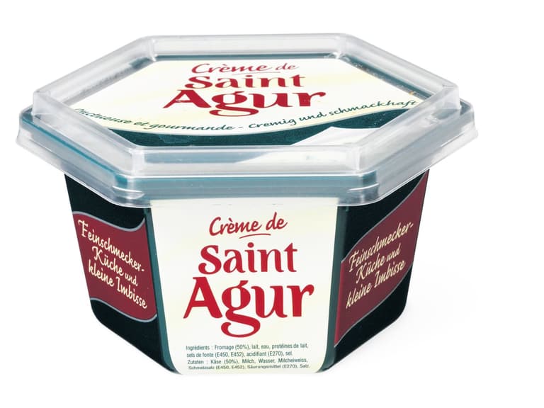 Achat Saint Agur · Préparation Au Fromage Bleu Fondu Français à La Crème Au Lait De Vache 