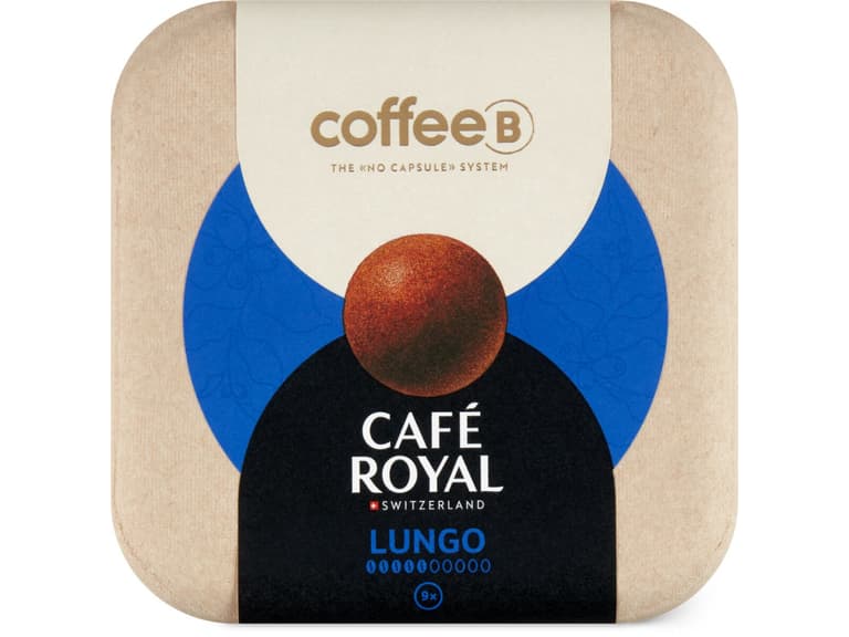 CoffeeB By Café Royal · Balles De Café · Lungo. Intensité: 5/10 • Migros