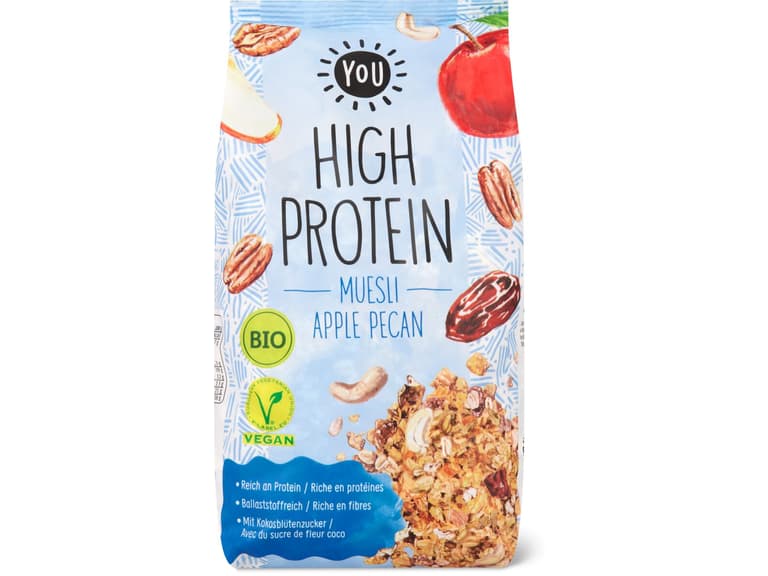 You Bio · muesli · apple & pecan • Migros