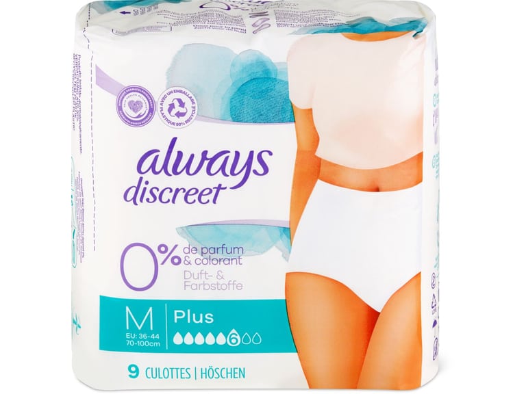 Kaufen Always Discreet Pants Plus M 0 • Migros