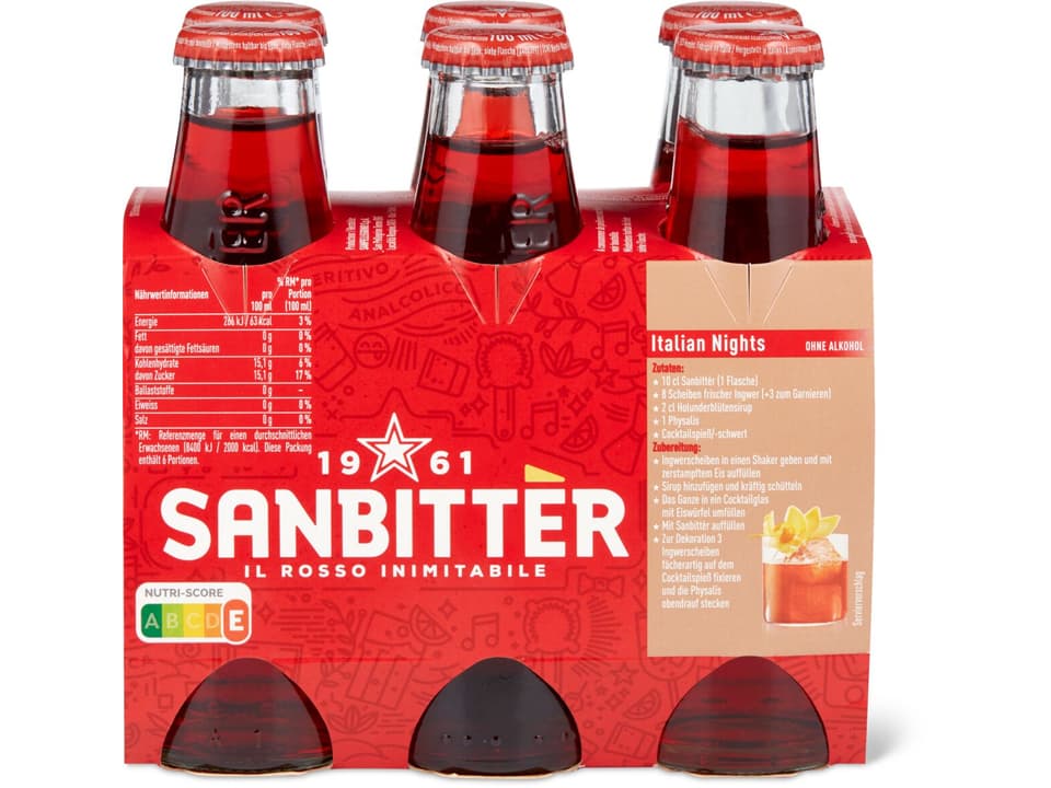 Kaufen San Pellegrino Sanbitter · Sanbitter mit Kohlensäure