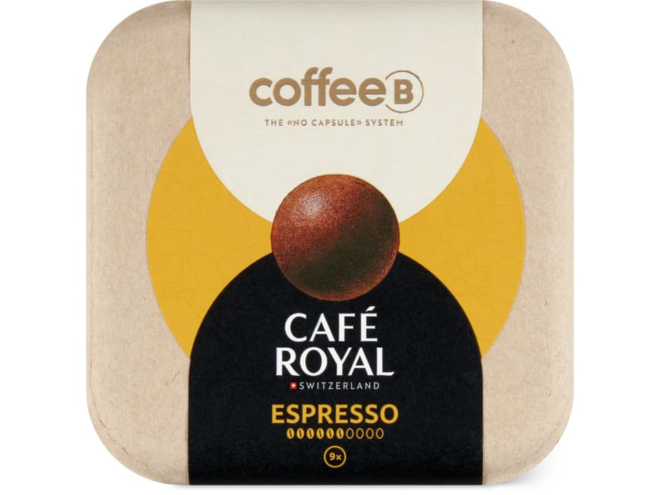 Achat CoffeeB By Café Royal · Balles De Café · Espresso. Intensité: 6/ ...