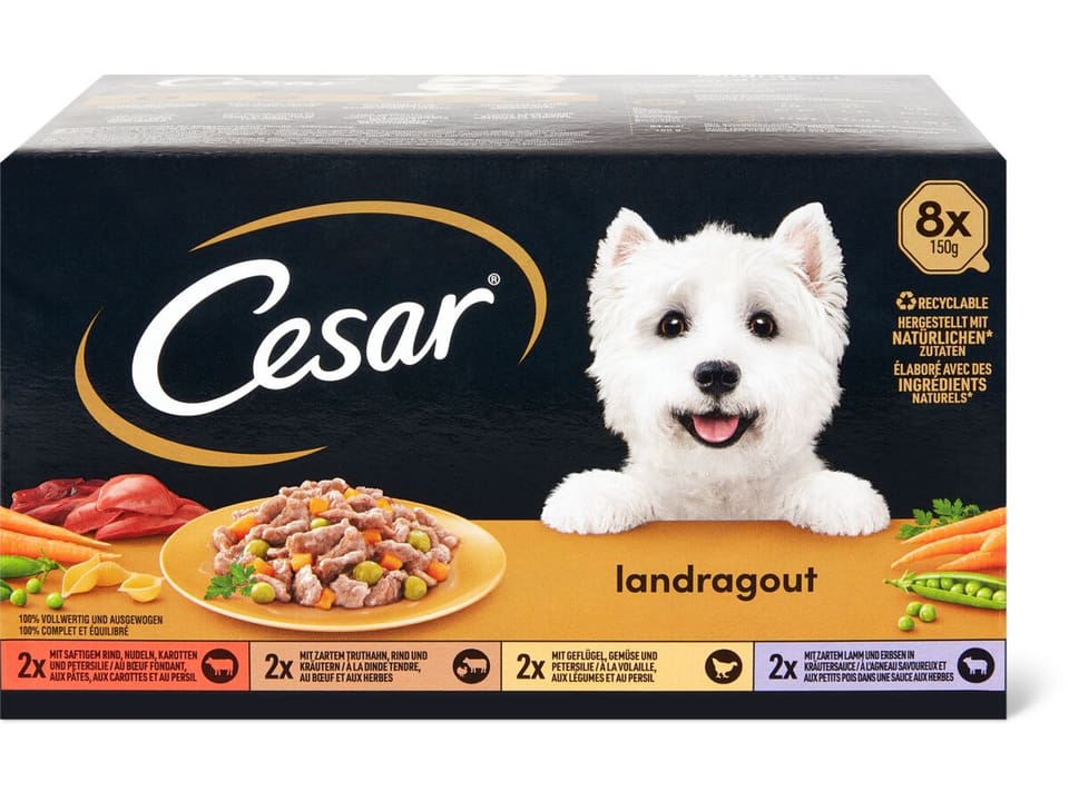 Achat Cesar · viande pour chiens adultes • Migros