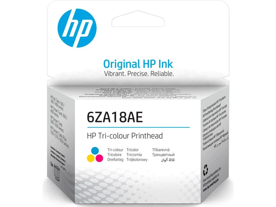 Печатающая головка hp tri colour printhead 6za18ae совместимость