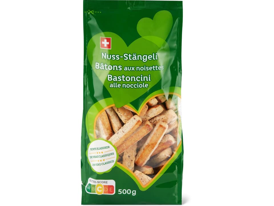 Kaufen Haselnussgebäck Nuss Stengeli • Migros