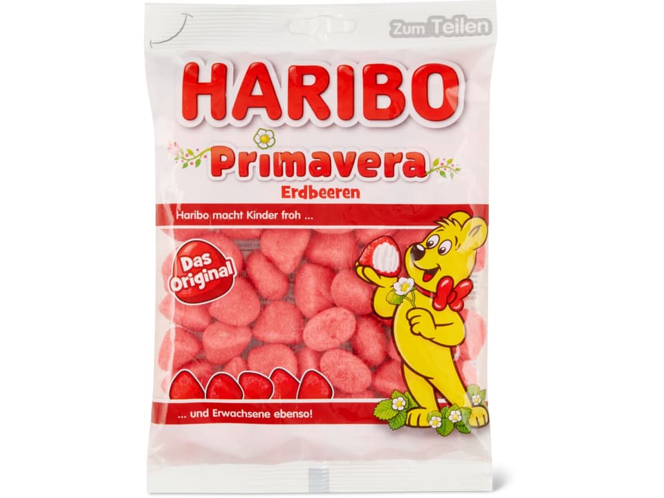 Kaufen Haribo Schaumzucker Erdbeeren Primavera Migros