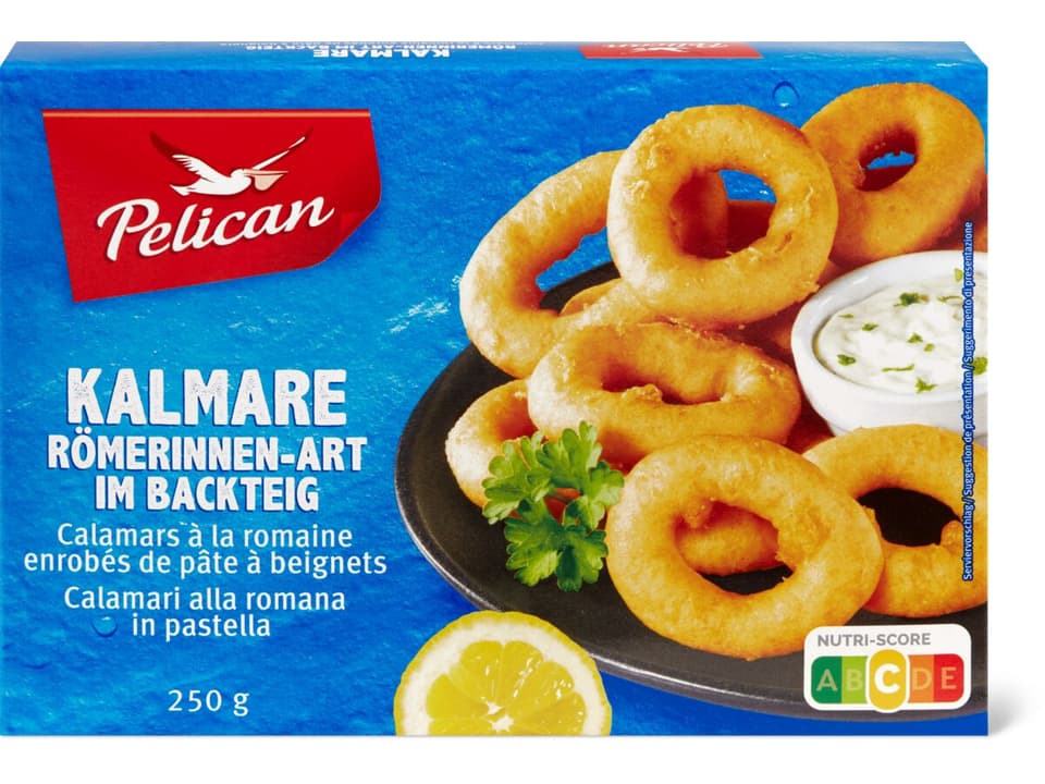 Achat Pelican · Calamar à la romaine · en pâte à cuire • Migros