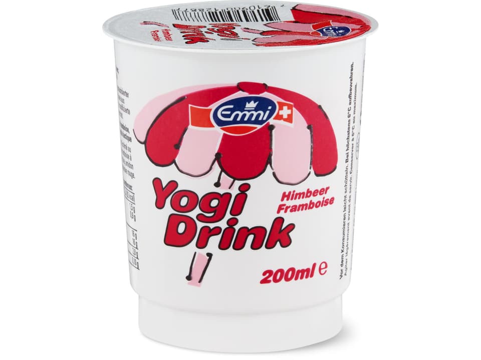 Buy Emmi Yogi Drink · yogurt Drink · Raspberry • Migros