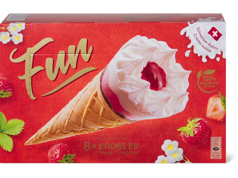 Achat Fun · · Fraise • Migros