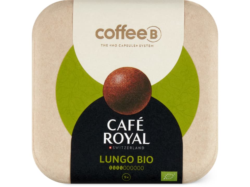 Kaufen CoffeeB By Café Royal · Bio Kaffeebälle · Lungo. Intensität: 4/ ...