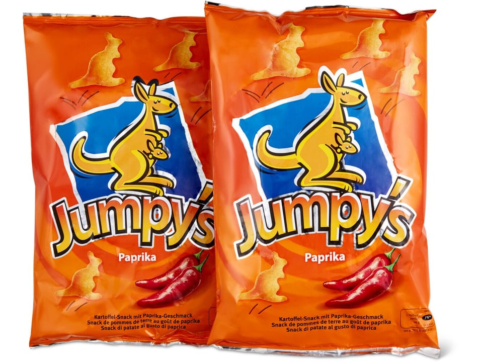 Kaufen Jumpy's · Kartoffel Snacks · Paprika • Migros