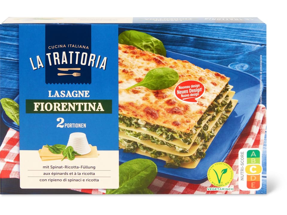 Kaufen La Trattoria · Lasagne · Fiorentina • Migros