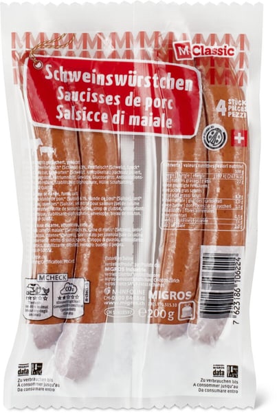 Würste & Cervelats • Migros