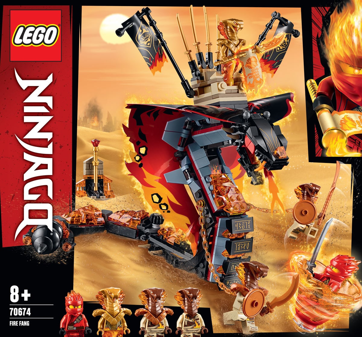 LEGO® NINJAGO 70674 Feuerschlange | Migros