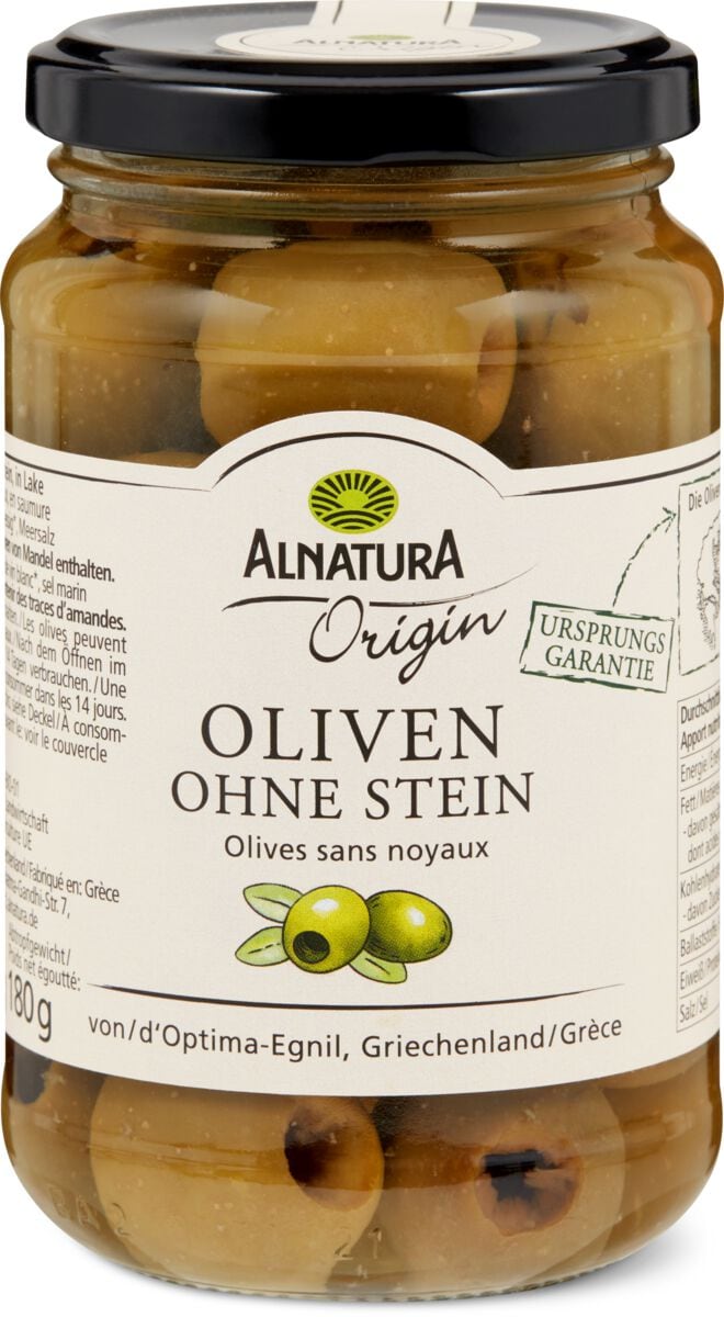 ALNATURA ORIGIN OLIVEN OHNE STEIN