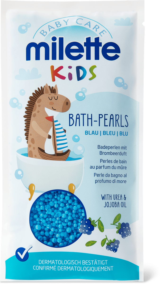 Kids perle da bagno al profumo di more