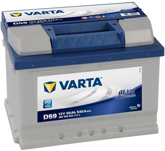 Varta Blue Dynamic D59 60Ah Batterie de voiture