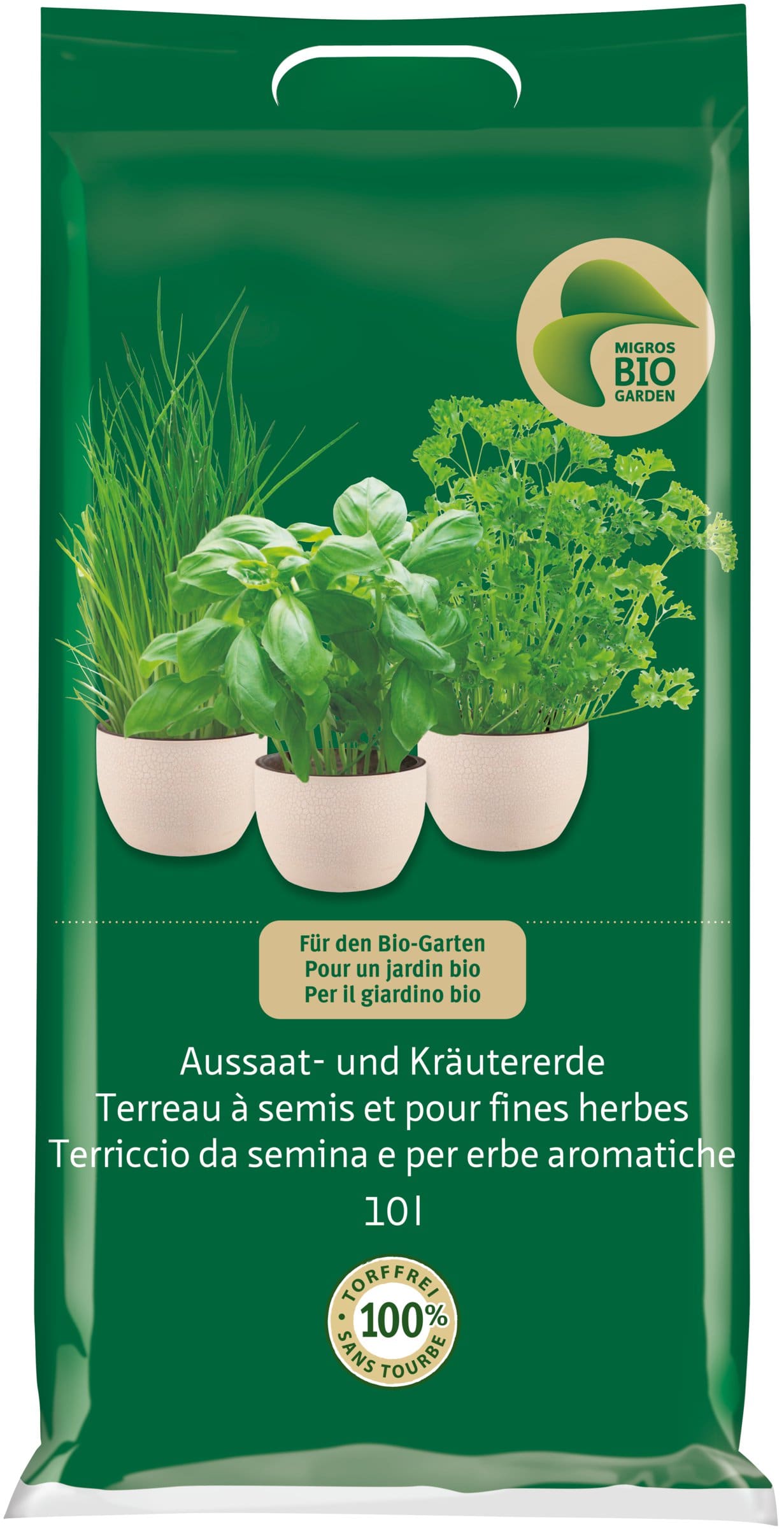 Migros Bio Garden Aussaat Und Krautererde 10 L Migros