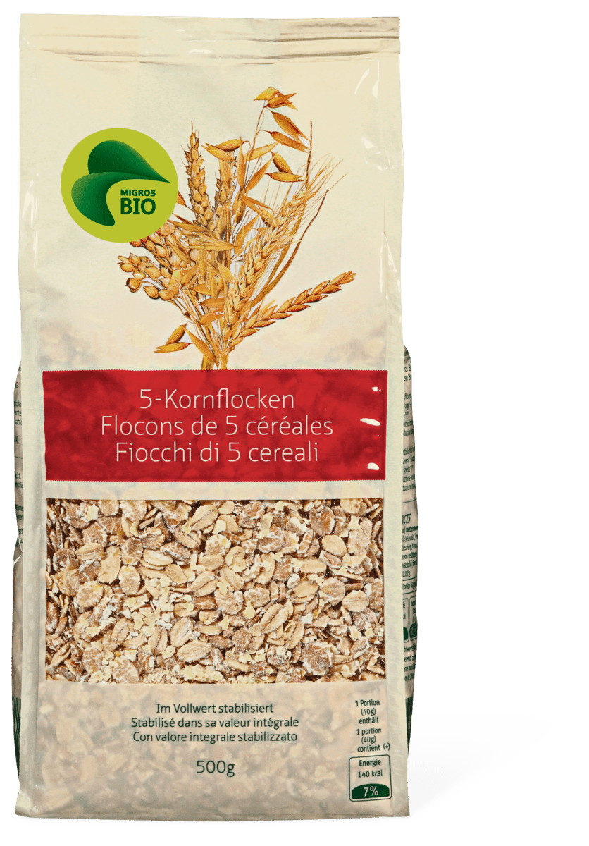 Flocons 5 céréales bio - Markal