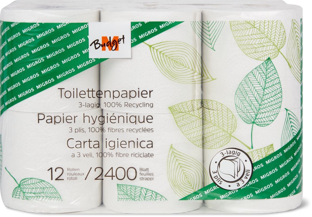 M Budget Carta Igienica Migros