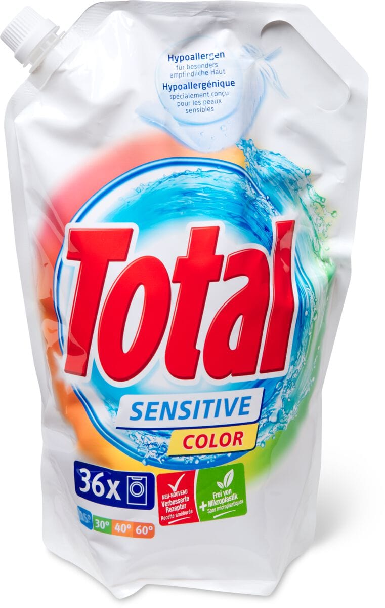 Total Waschmittel Sensitive Color