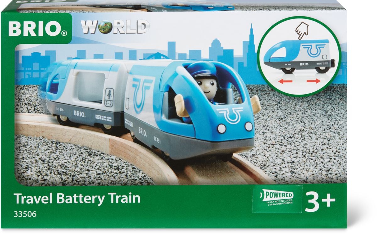 Brio Reisezug batteriebetrieben (FSC®) Bahn