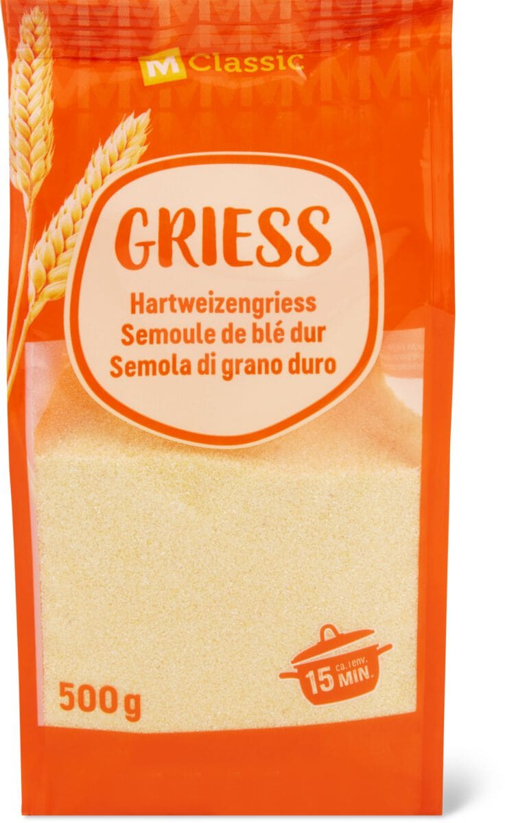 M Classic Hartweizengriess Migros