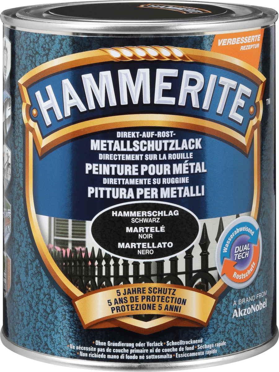 HAMMERITE peinture Laque protection métal Bleu foncé martelé