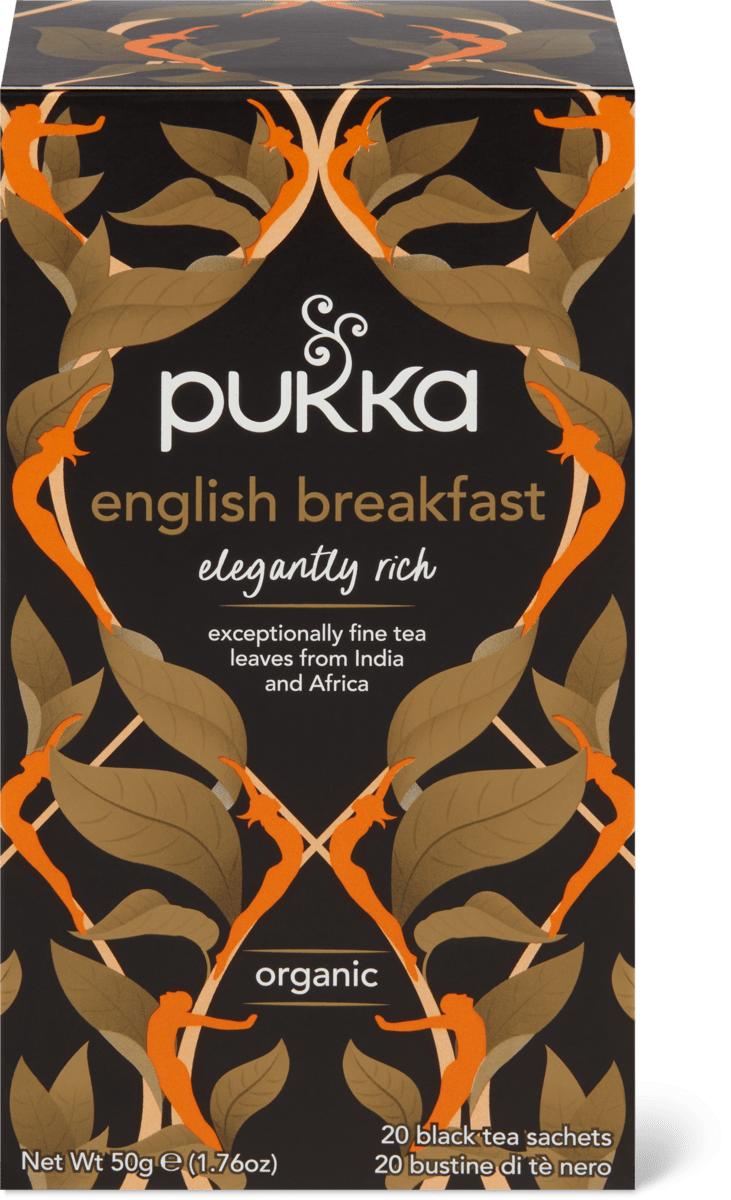 Thé Noir Elegant English Breakfast bio - Pukka