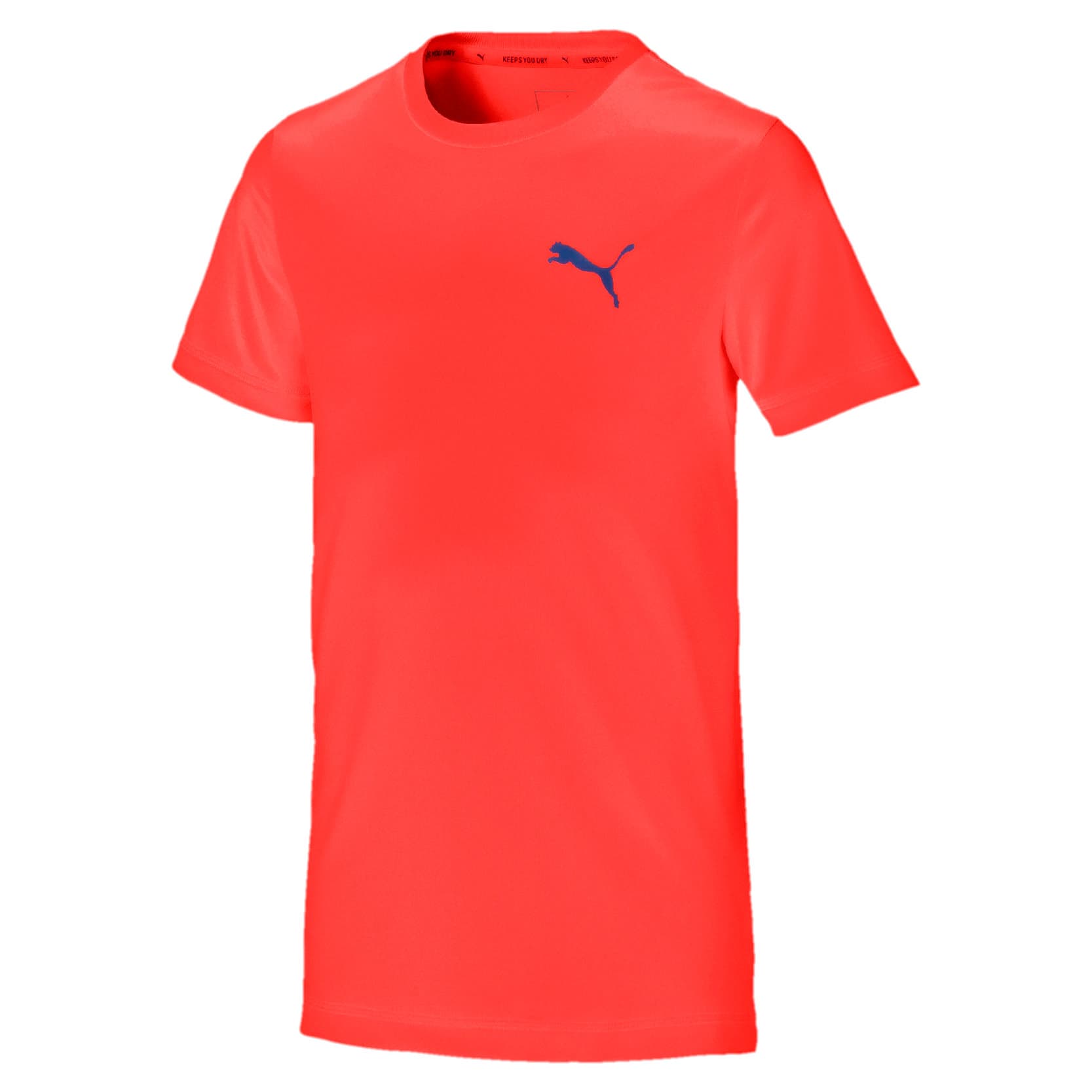 tee shirt puma enfant marron