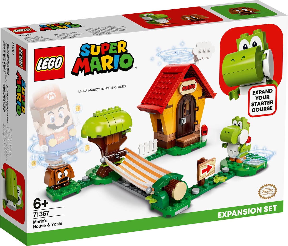 Lego Super Mario Ensemble D Extension La Maison De Mario Et Yoshi Migros