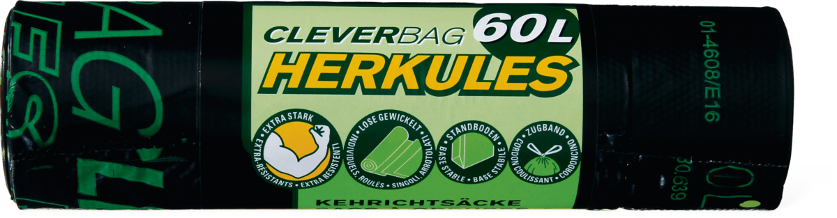 Sacs poubelle Cleverbag Herkules 60 l