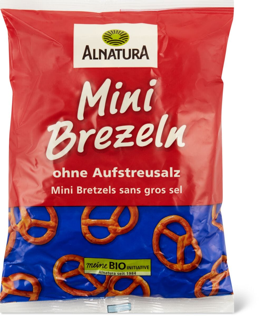 ALNATURA MINI BREZELN OHNE SALZ
