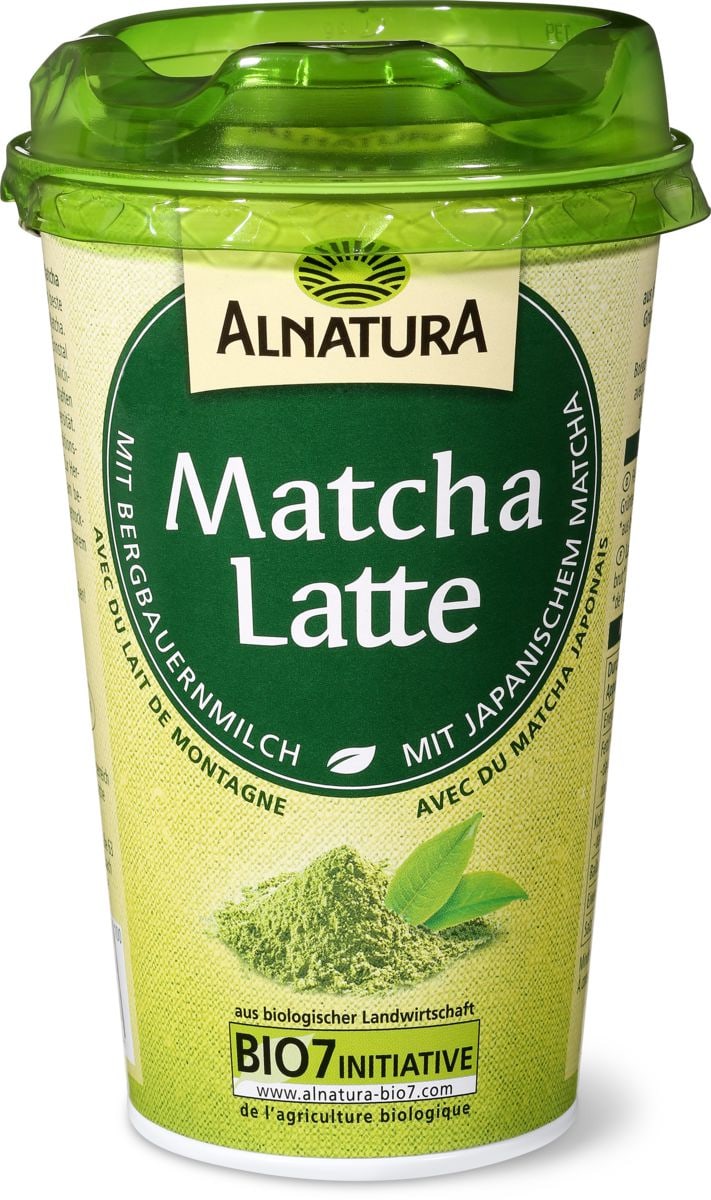 Alnatura Matcha Latte Migros Alnatura