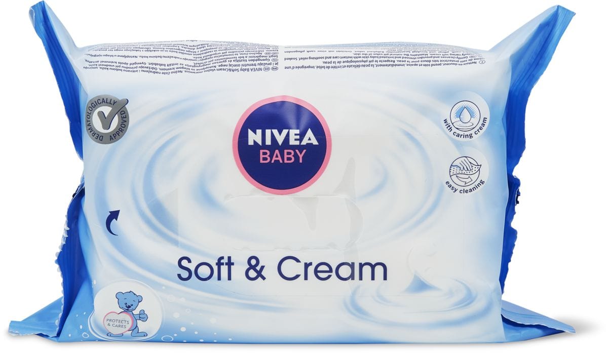 Nivea Baby Soft Cream Lingettes Refill Migros