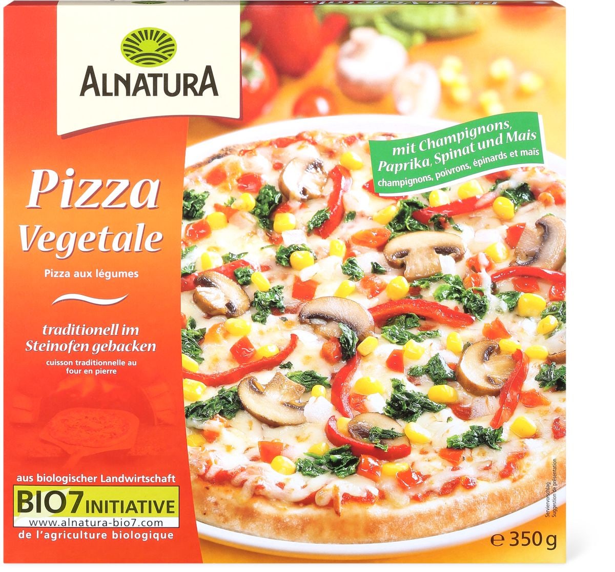 Alnatura Pizza Vegetale Migros Alnatura
