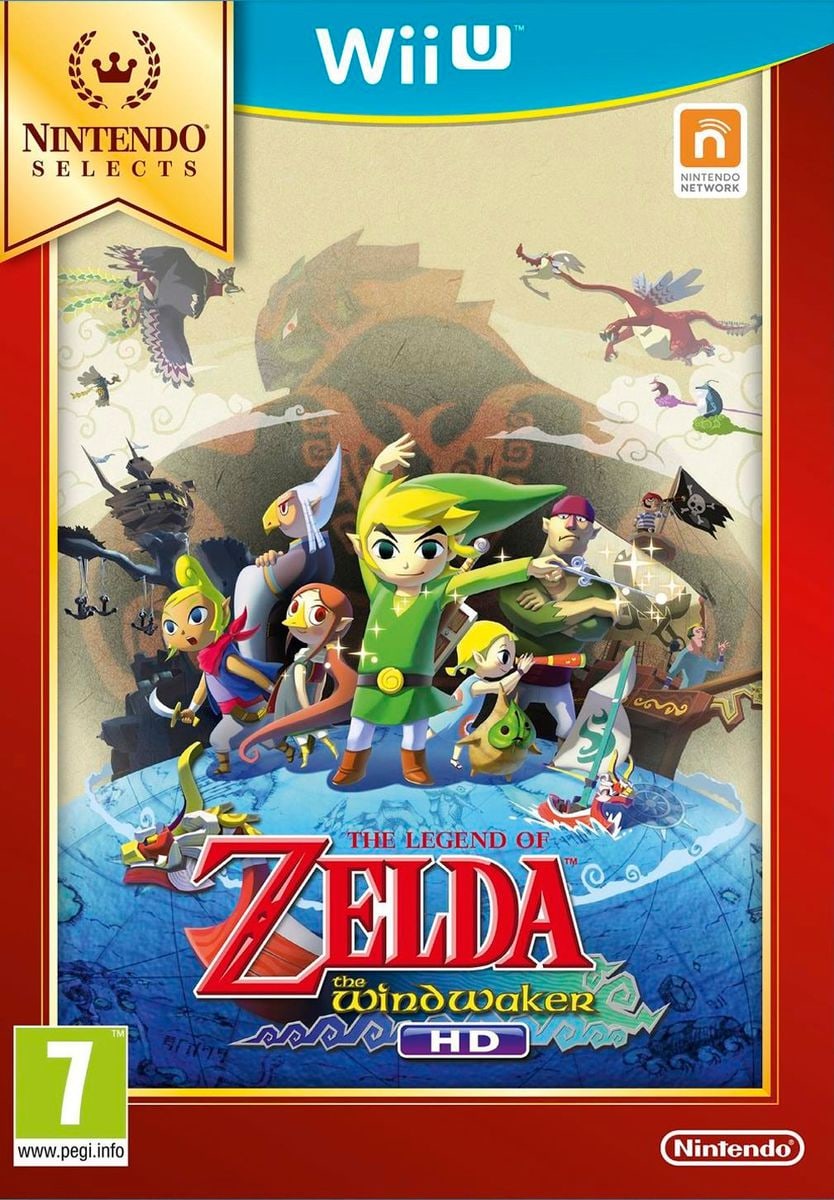 Wii U Selects The Legend Of Zelda The Wind Walker Hd Box Migros