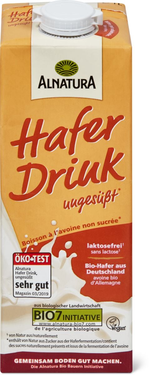 ALNATURA HAFERDRINK UNGESÜSST | Migros Alnatura